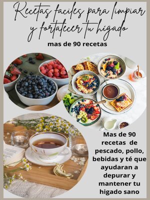 cover image of recetas faciles para limpiar y fortalecer tu higado